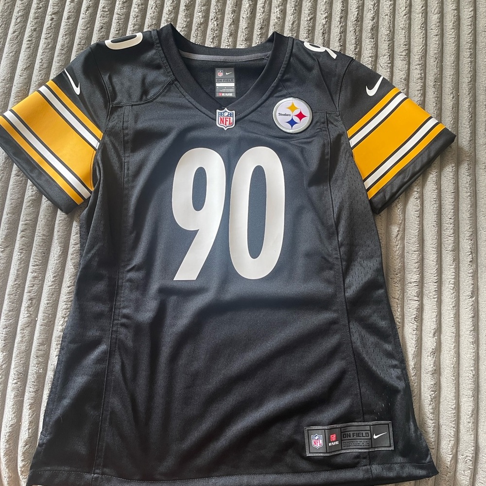 NFL On Field TJ Watt Steelers Jersey